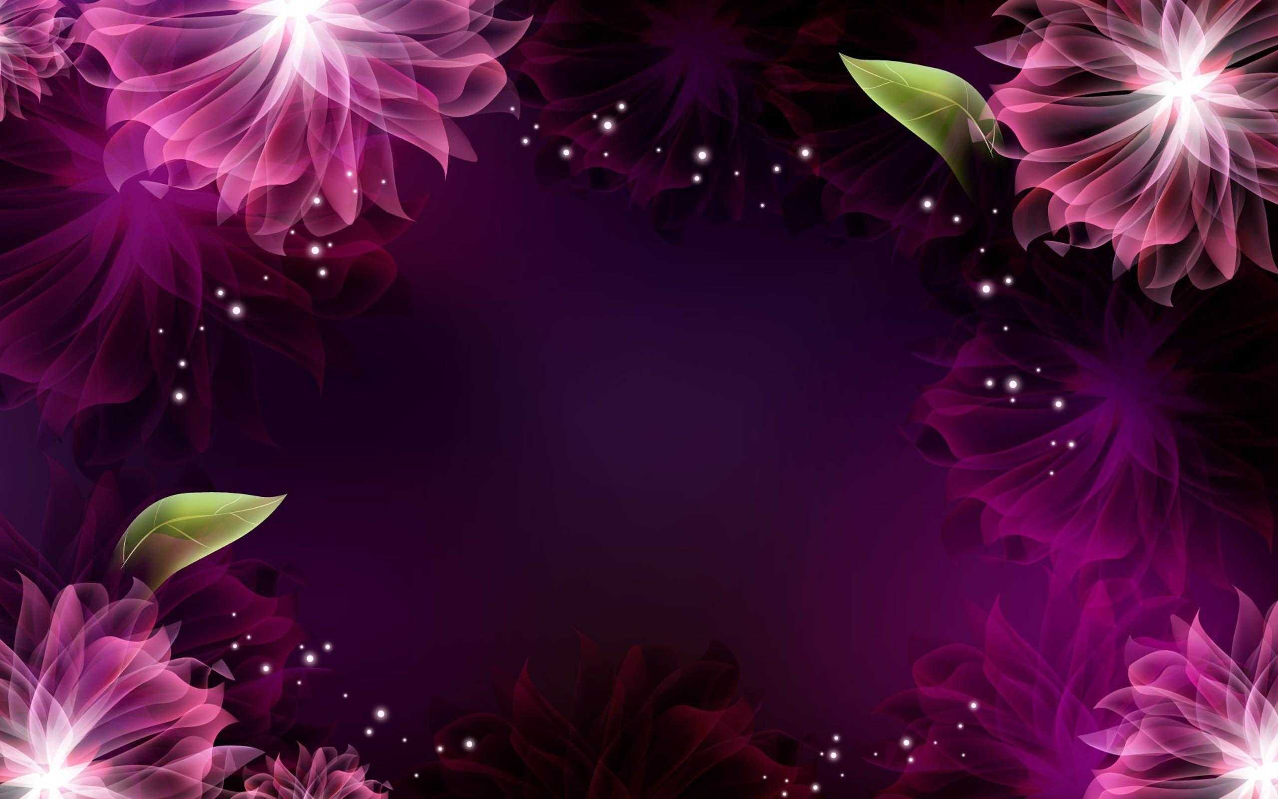 Purple Flowers Background Gallery With Wallpaper Wallpaper Image