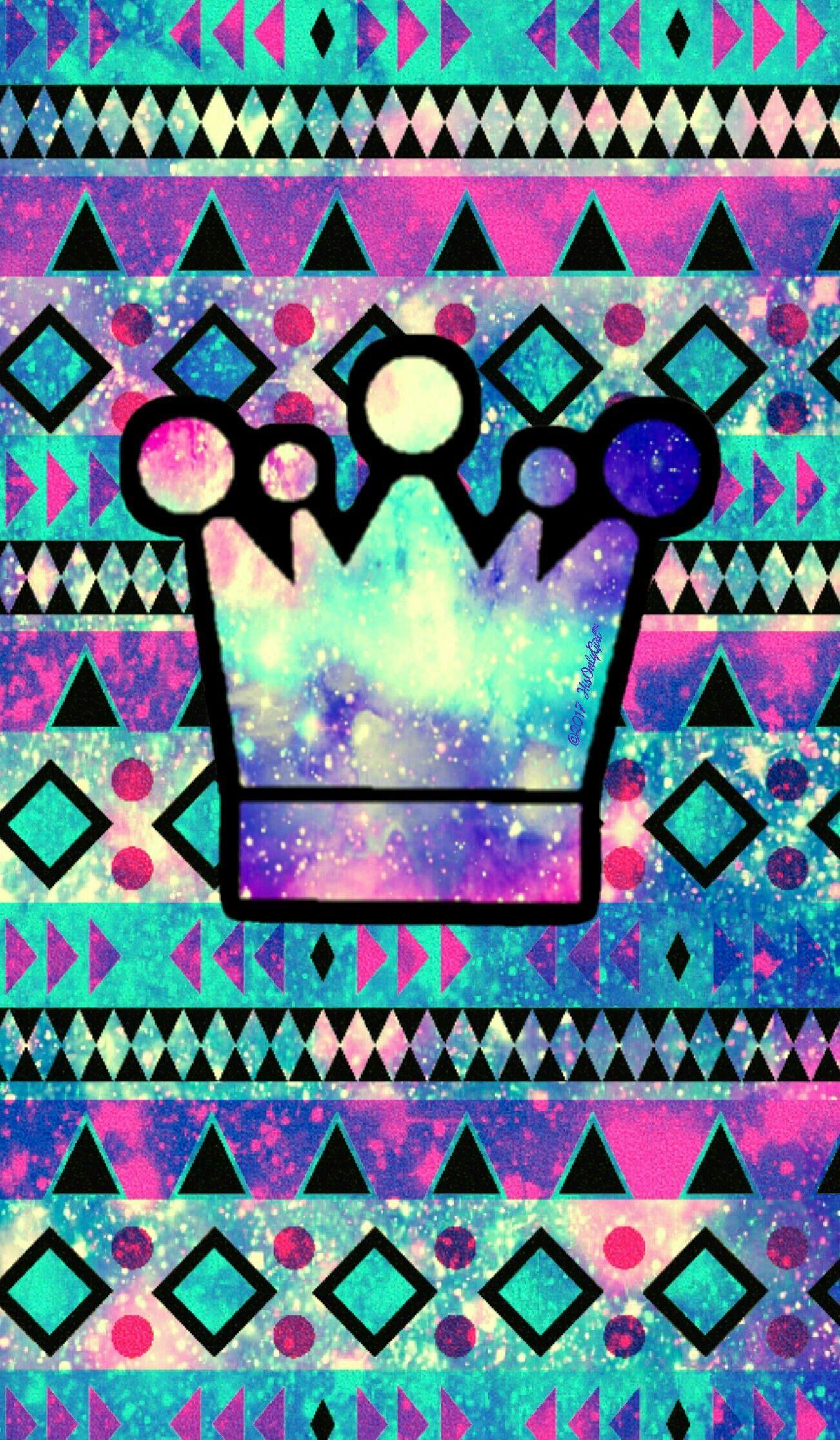 Tribal Crown Galaxy IPhone Android Wallpaper I Created For The App