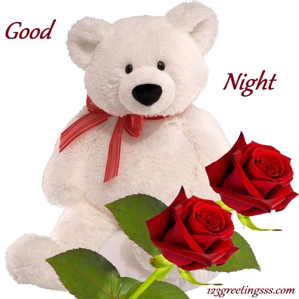 good night beautiful roses