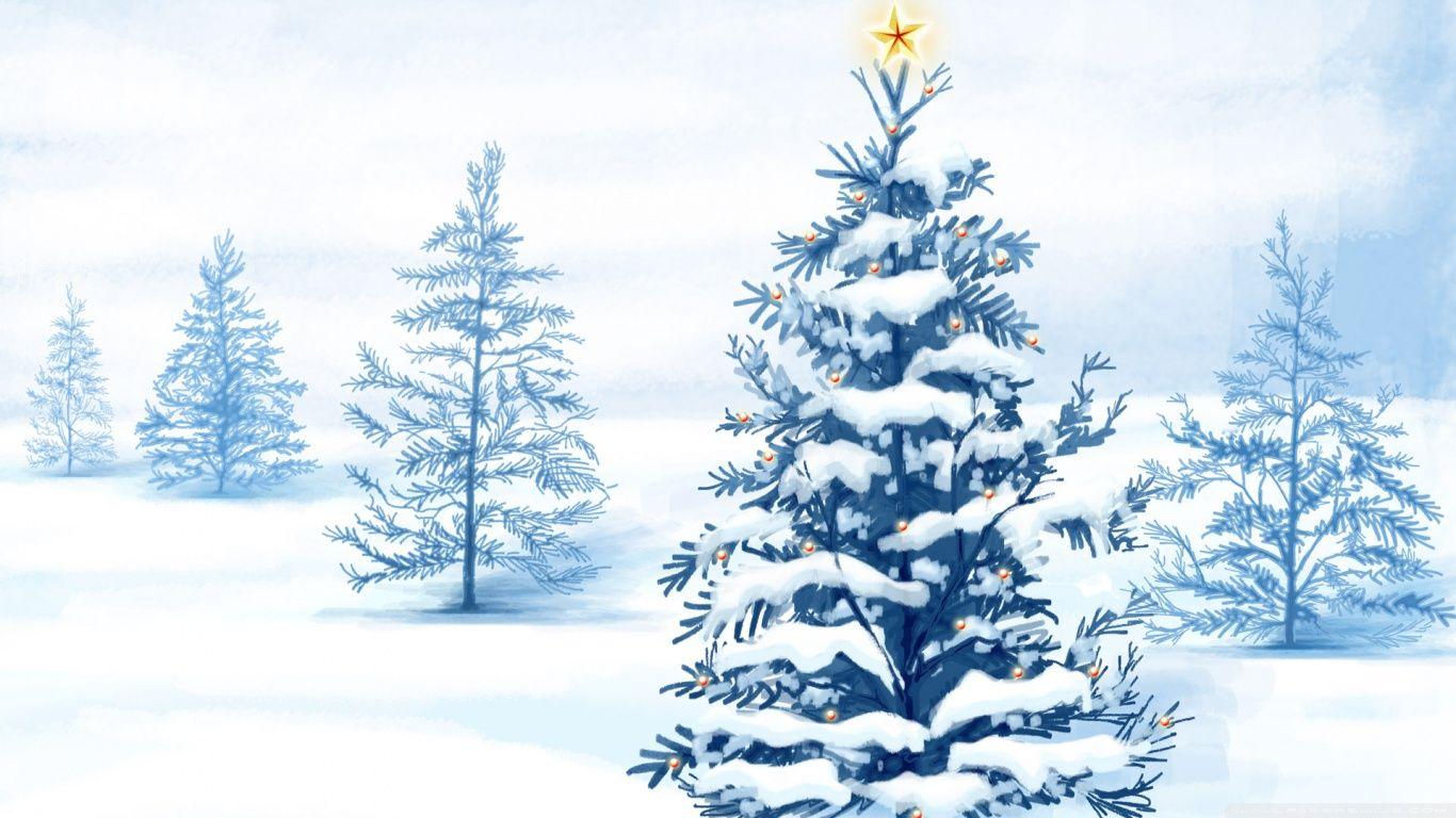 New Year Christmas Tree ❤ 4K HD Desktop Wallpaper for 4K Ultra HD
