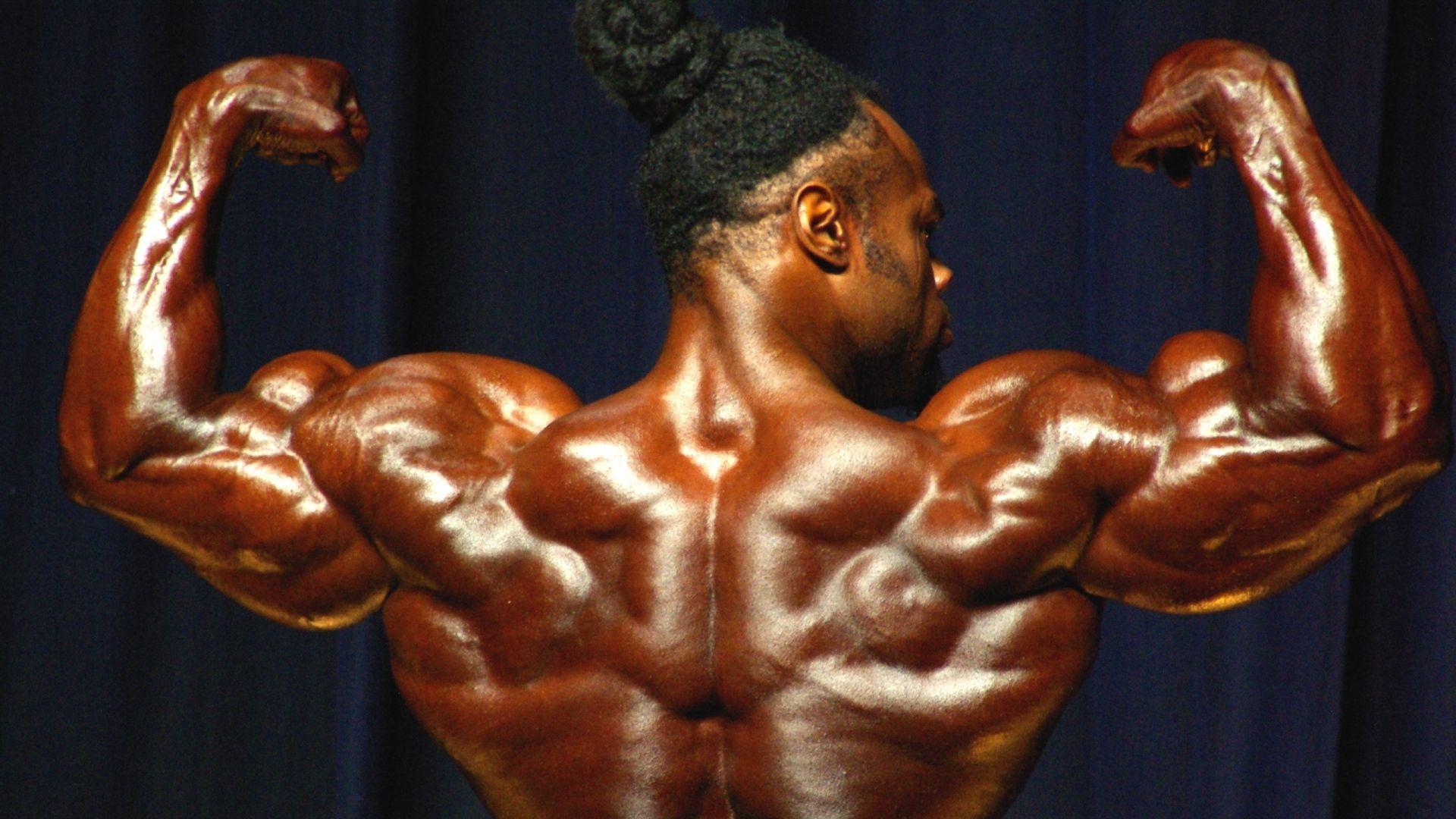 Download Wallpaper 1920x1080 Kai Greene, Muscles, Body Building Full