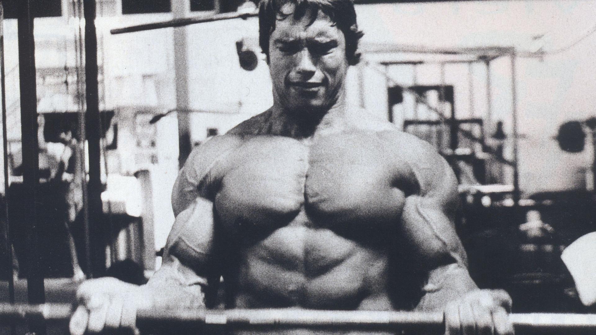 Arnold schwarzenegger muscles training wallpaper