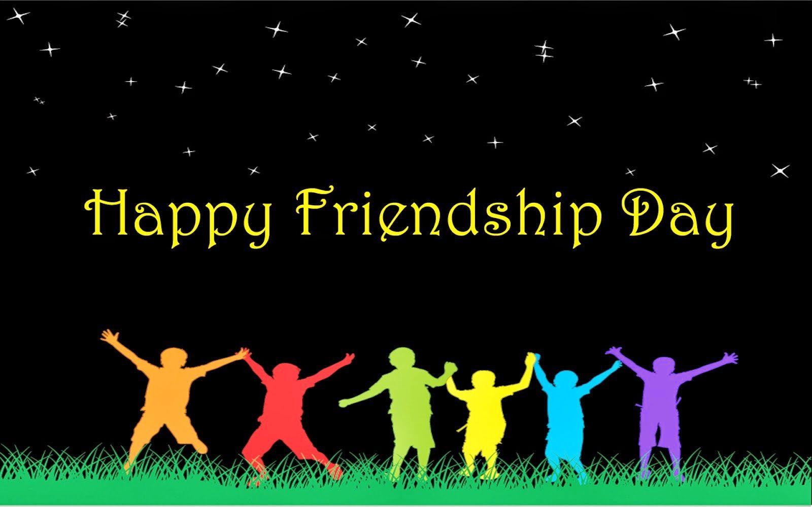 Happy Friendship Day Red Rose HD Wallpaper