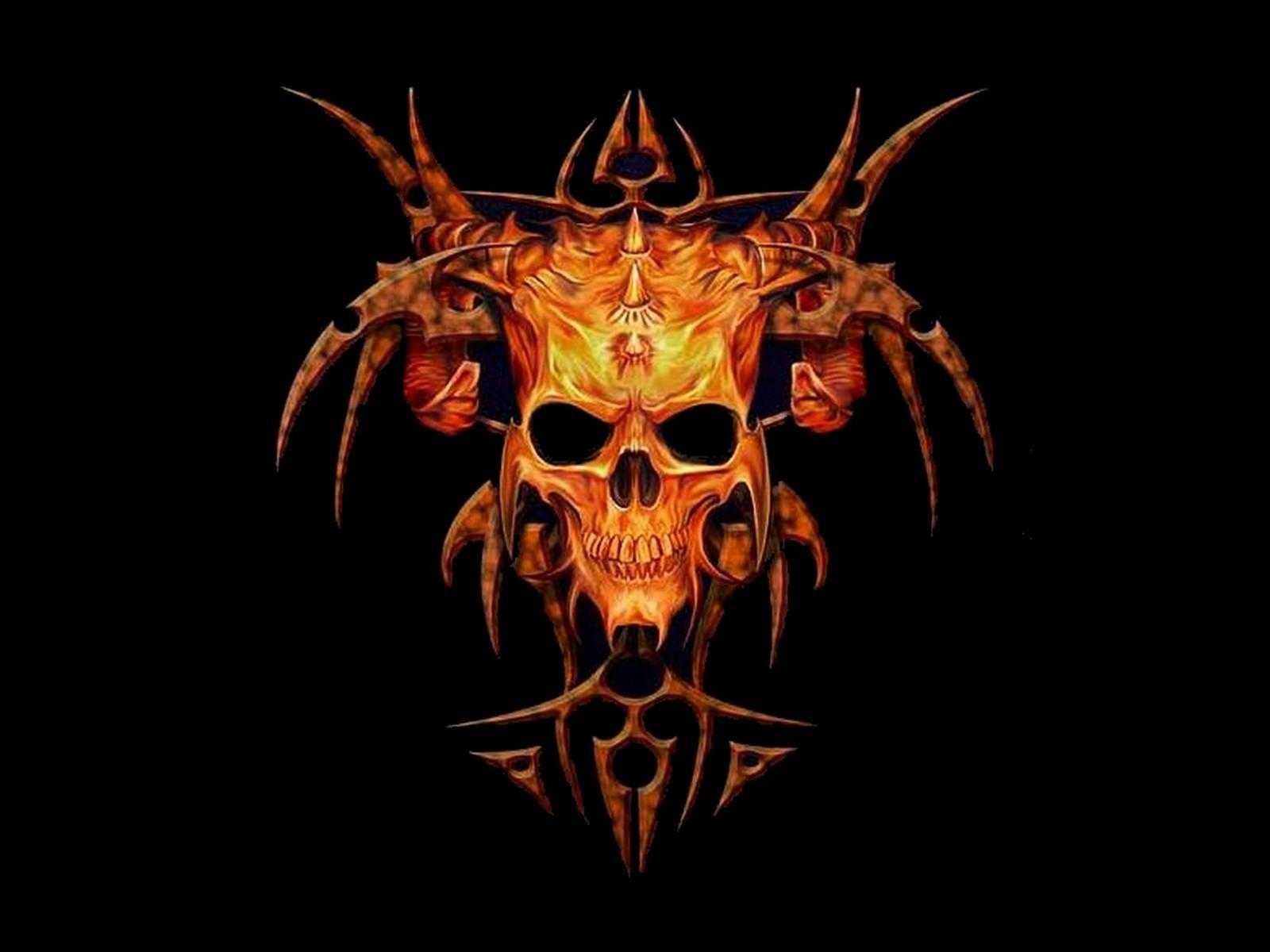 Skull Full HD Pics Of Pc For Desktop Wallpaper