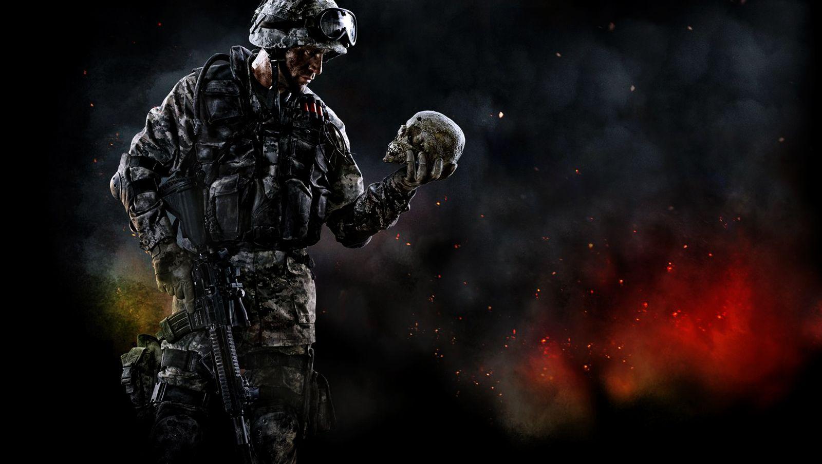 Battlefield Skull Free Wallpaper 17079