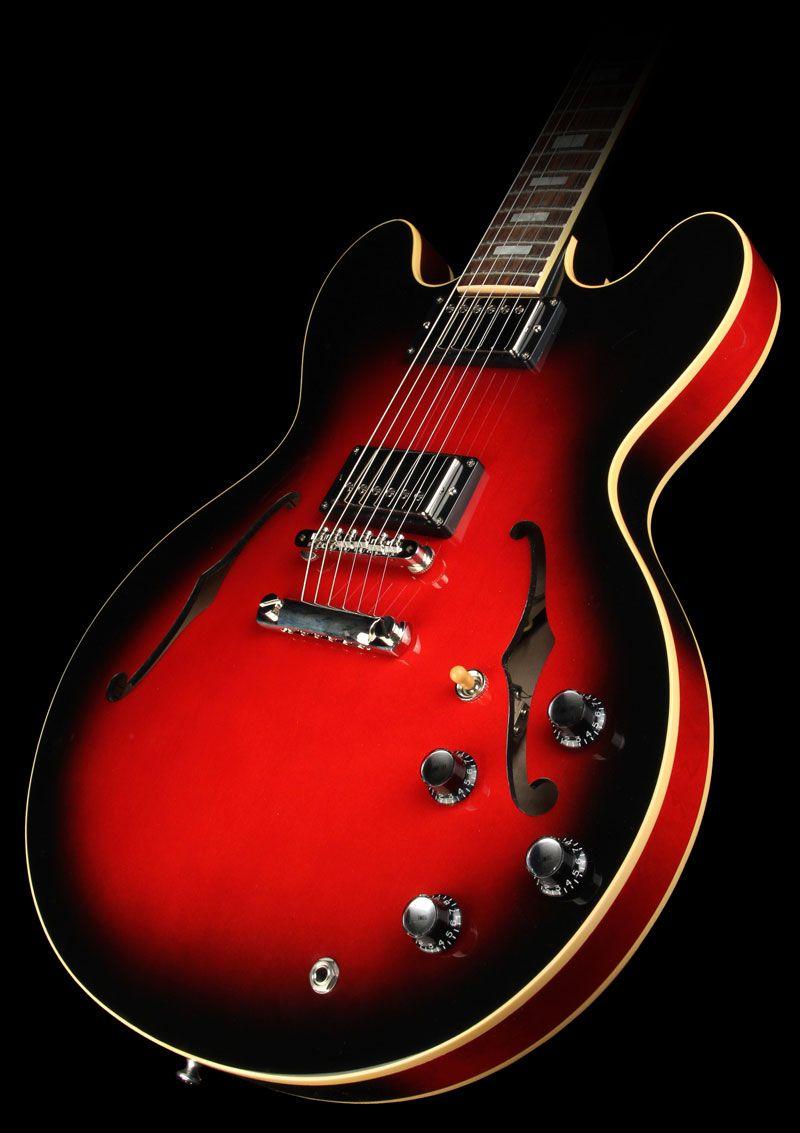 Guitar Musics Gibson 335 HD Wallpaper