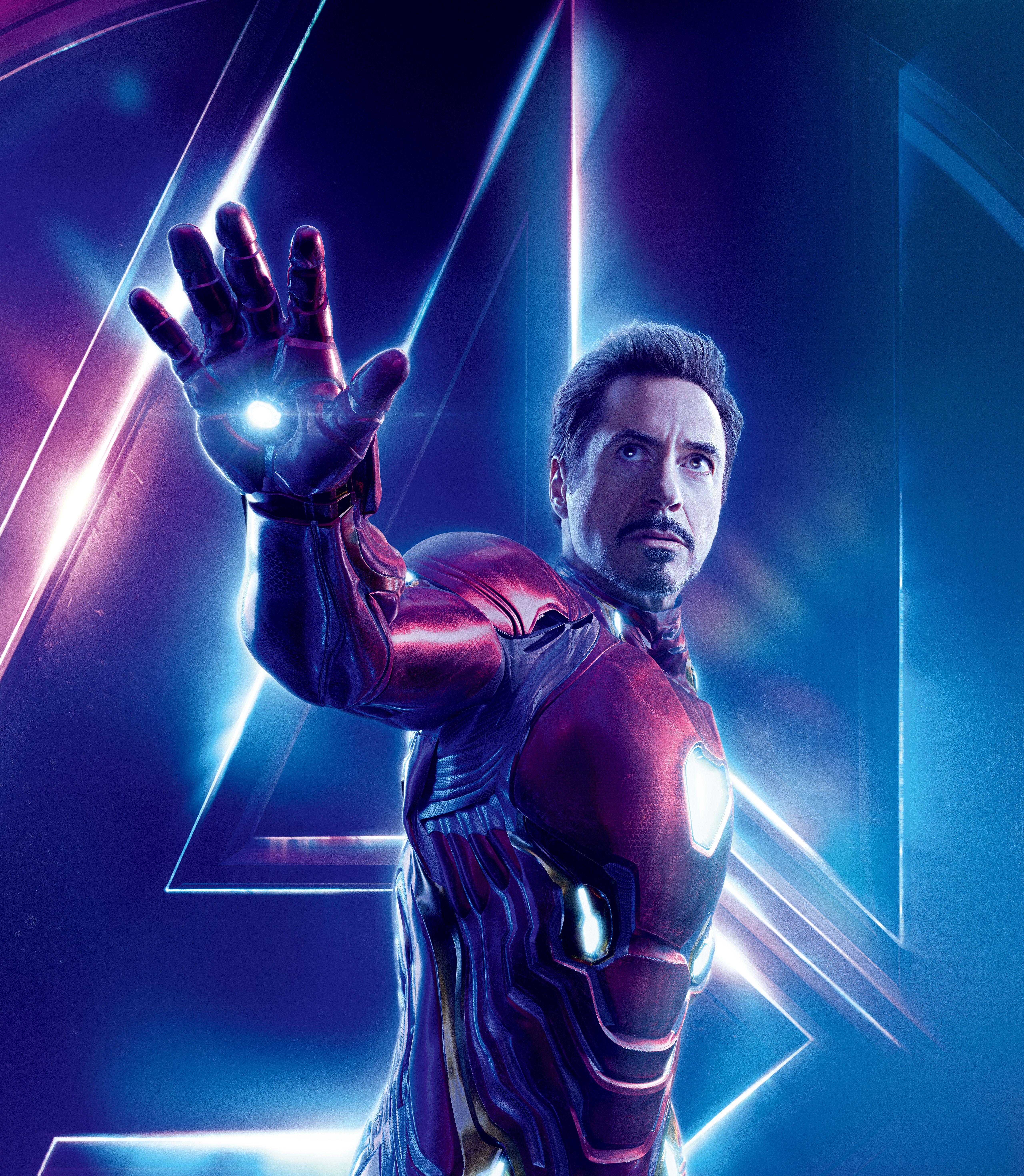 Wallpaper Avengers: Infinity War, Robert Downey Jr, Tony Stark, Iron