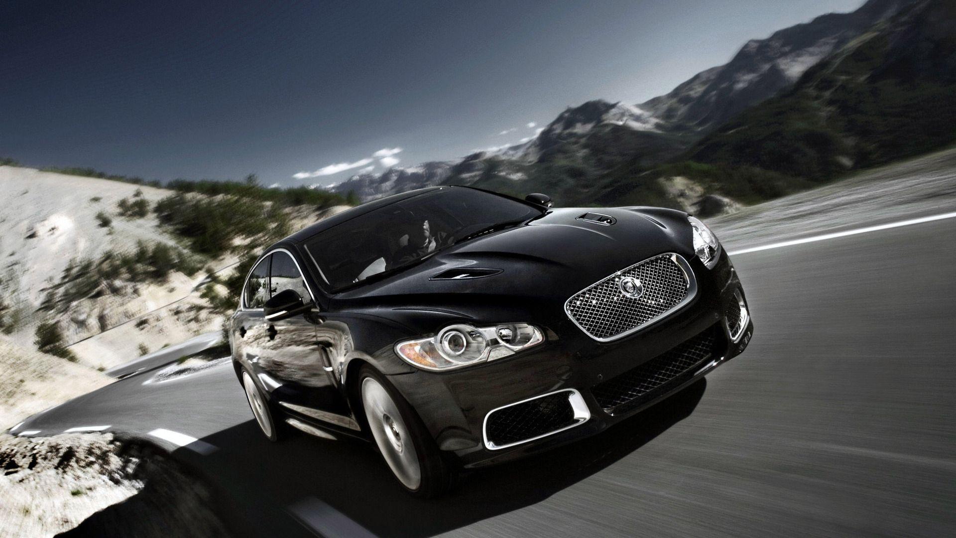 Black Jaguar Car HD Wallpaper 1080p Photo Widescreen High
