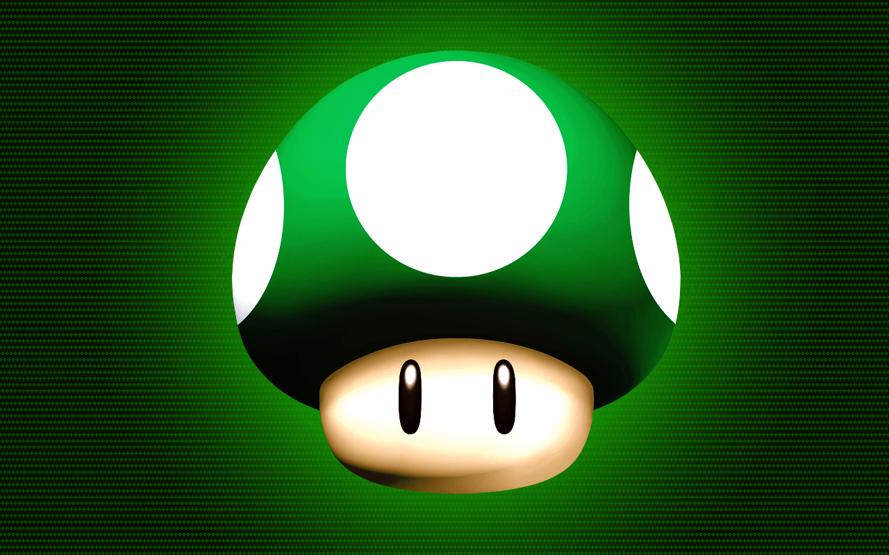 Mario Mushroom Wallpaper