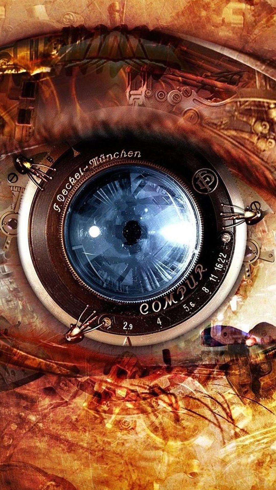 3D Eyes Galaxy S5 Wallpaper