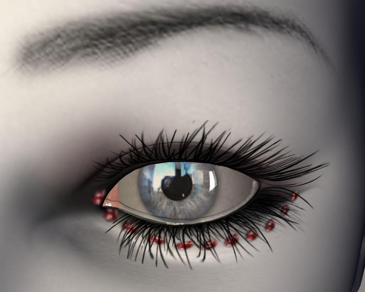Picture Eyes Eyelash lash 3D Graphics