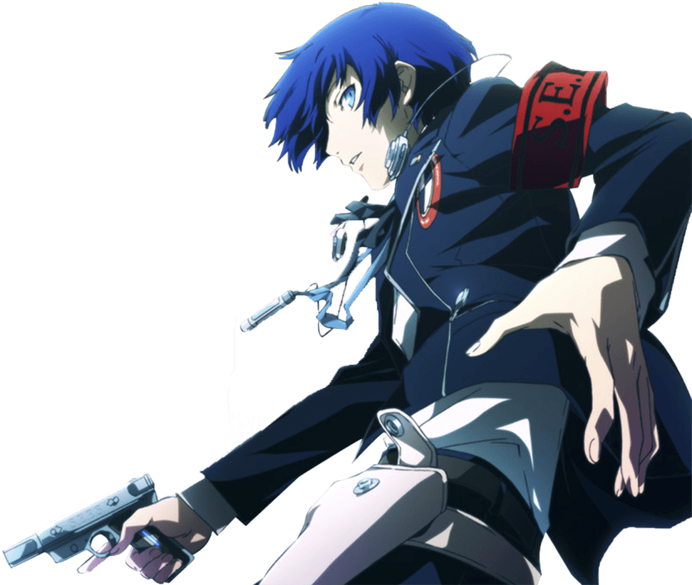 Persona 3 Protagonist (Transparent Background)