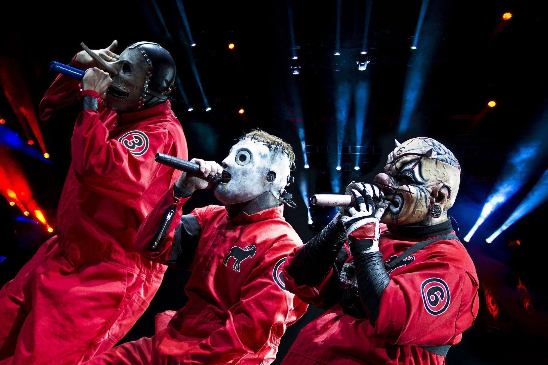 slipknot shawn crahan corey taylor chris fehn HD wallpaper