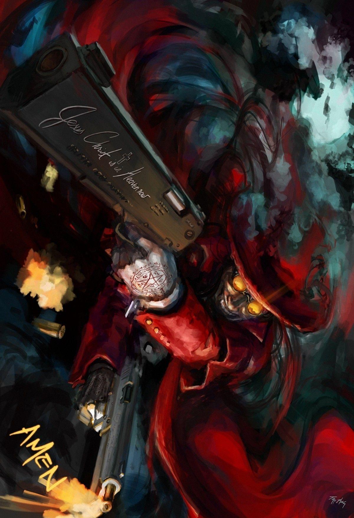 Live Wallpaper 4K Alucard (Hellsing) 