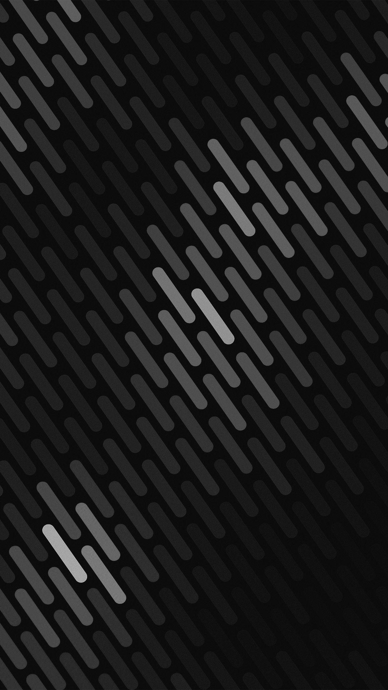Abstract Dark Bw Dots Lines Pattern Android wallpaper HD