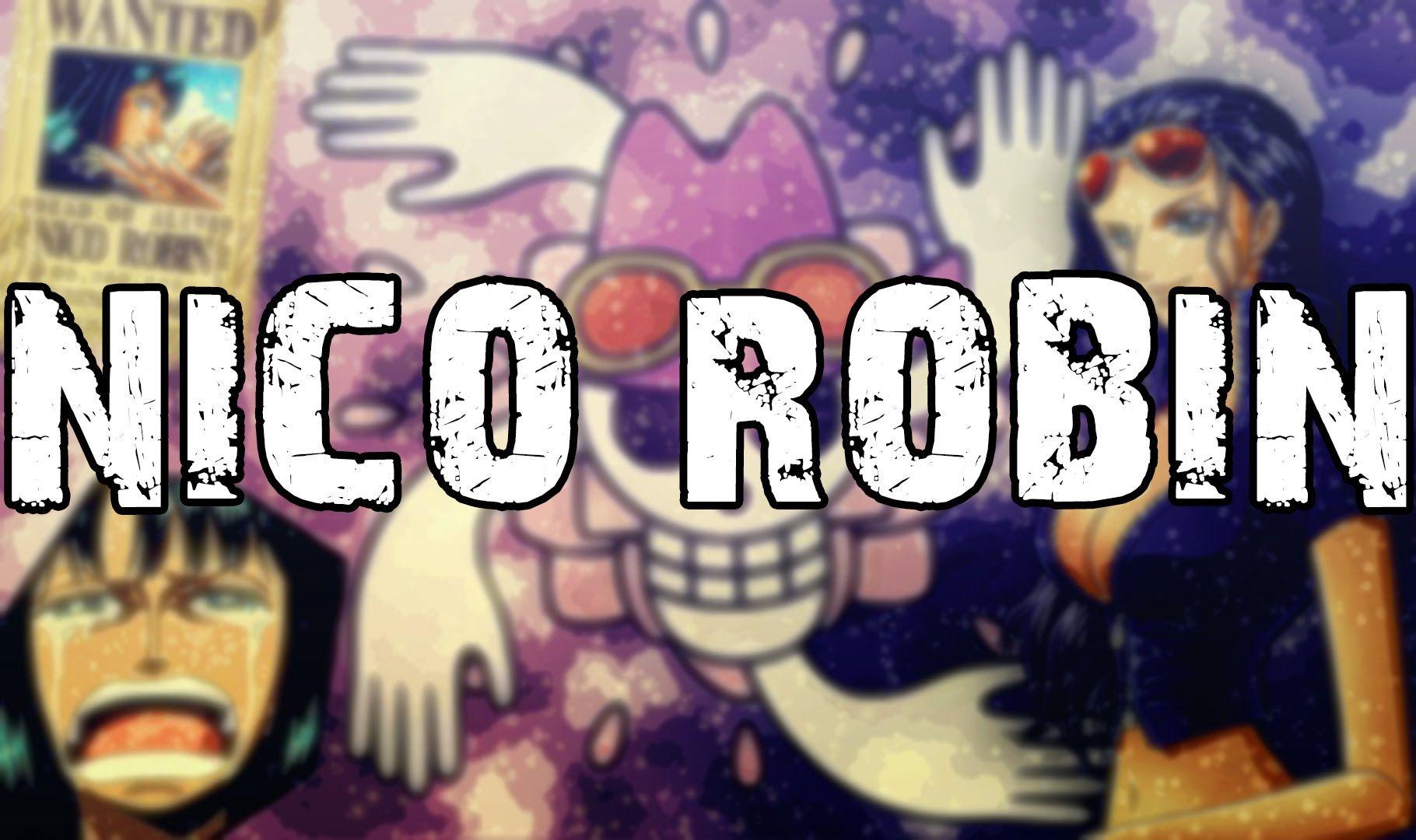 Wallpaper. Nico Robin. Photohop