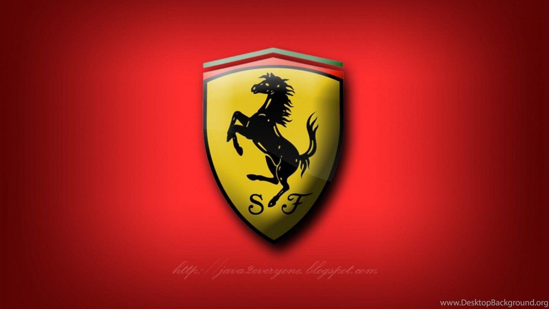 Ferrari Logo Wallpaper HD 1080p Image Desktop Background