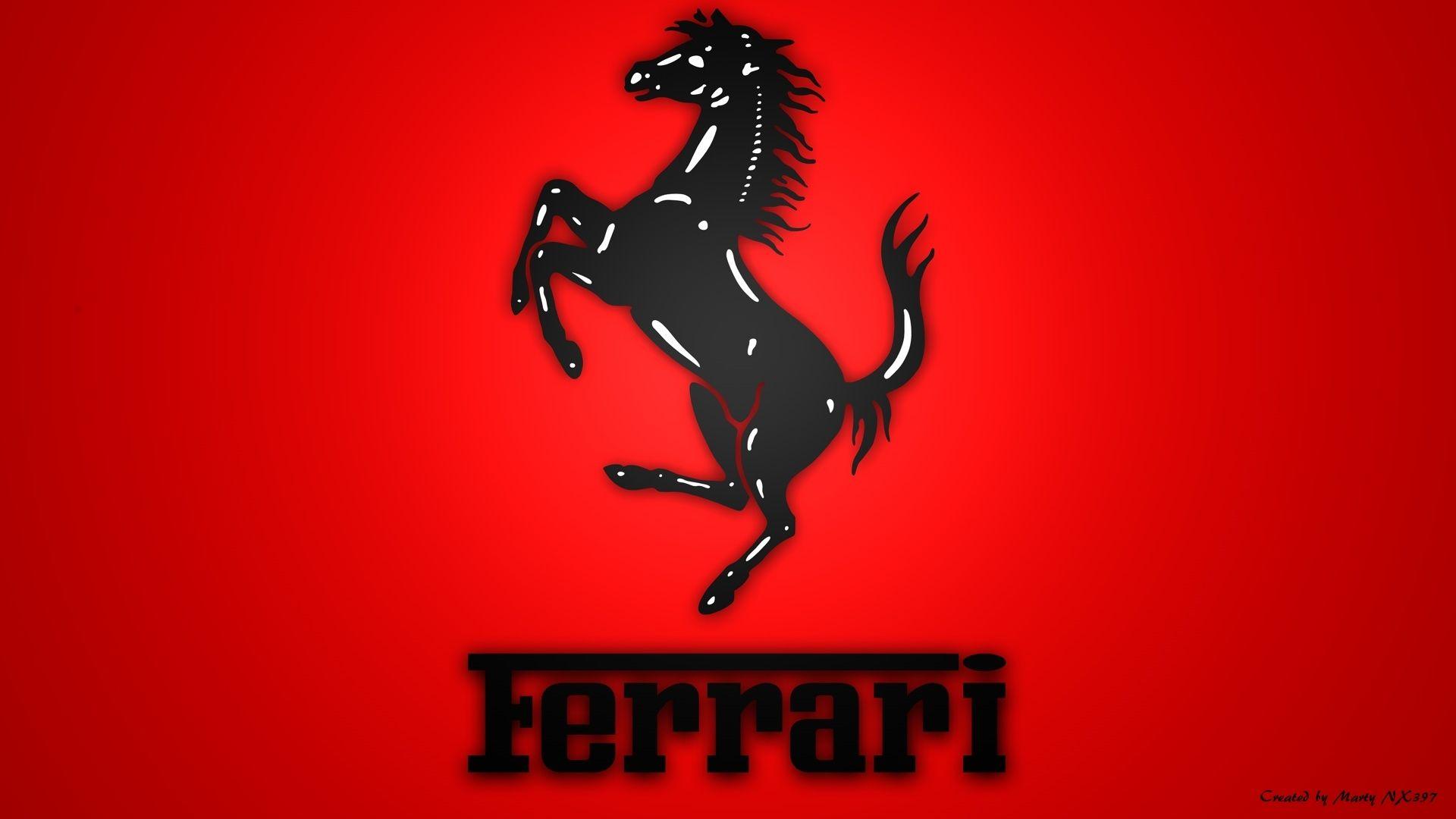 Best Ferrari Logo High Resolution FULL HD 1080p For PC Background