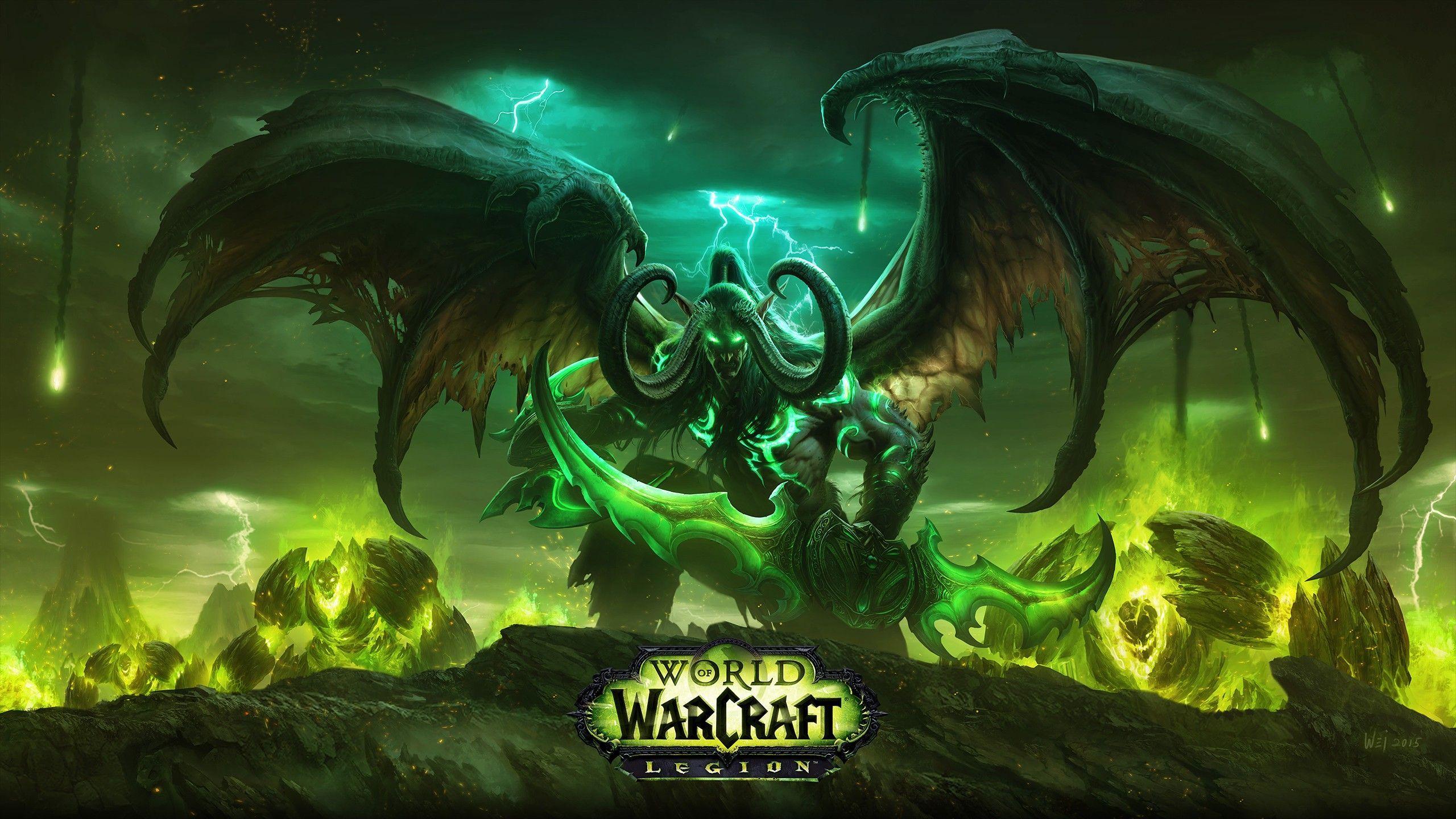 General 2560x1440 World of Warcraft: Legion. Wallpaper