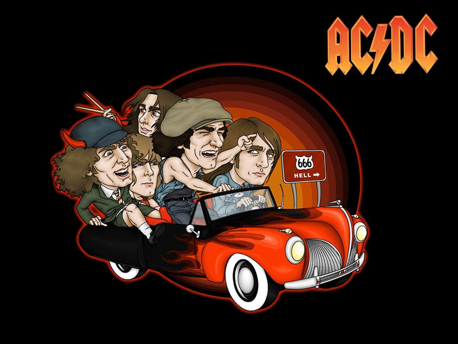 AC DC Cartoon Wallpaper And Background Imagex1200