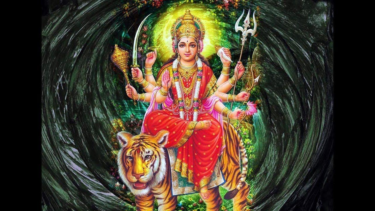Good Morning Wishes With Maa Durga Photo HD, pics & image download