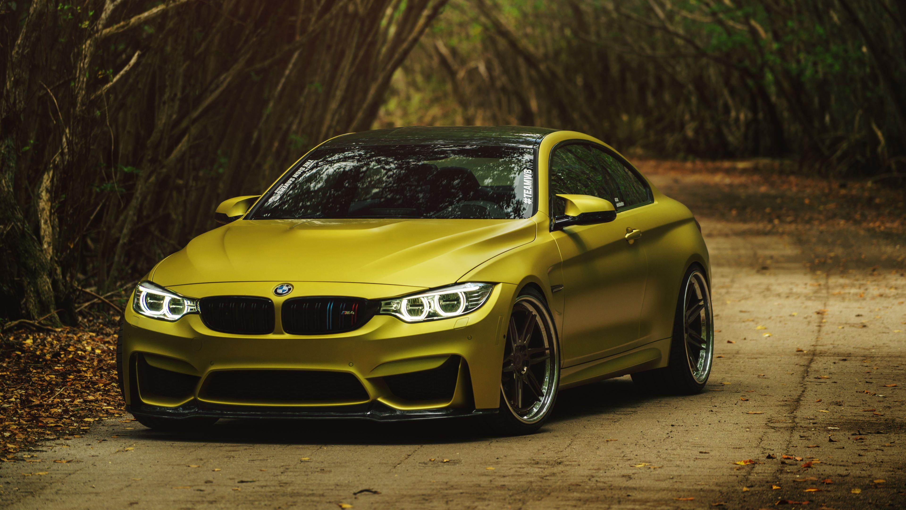 ADV1 SS Austin Yellow BMW M4 Wallpaper. HD Car Wallpaper