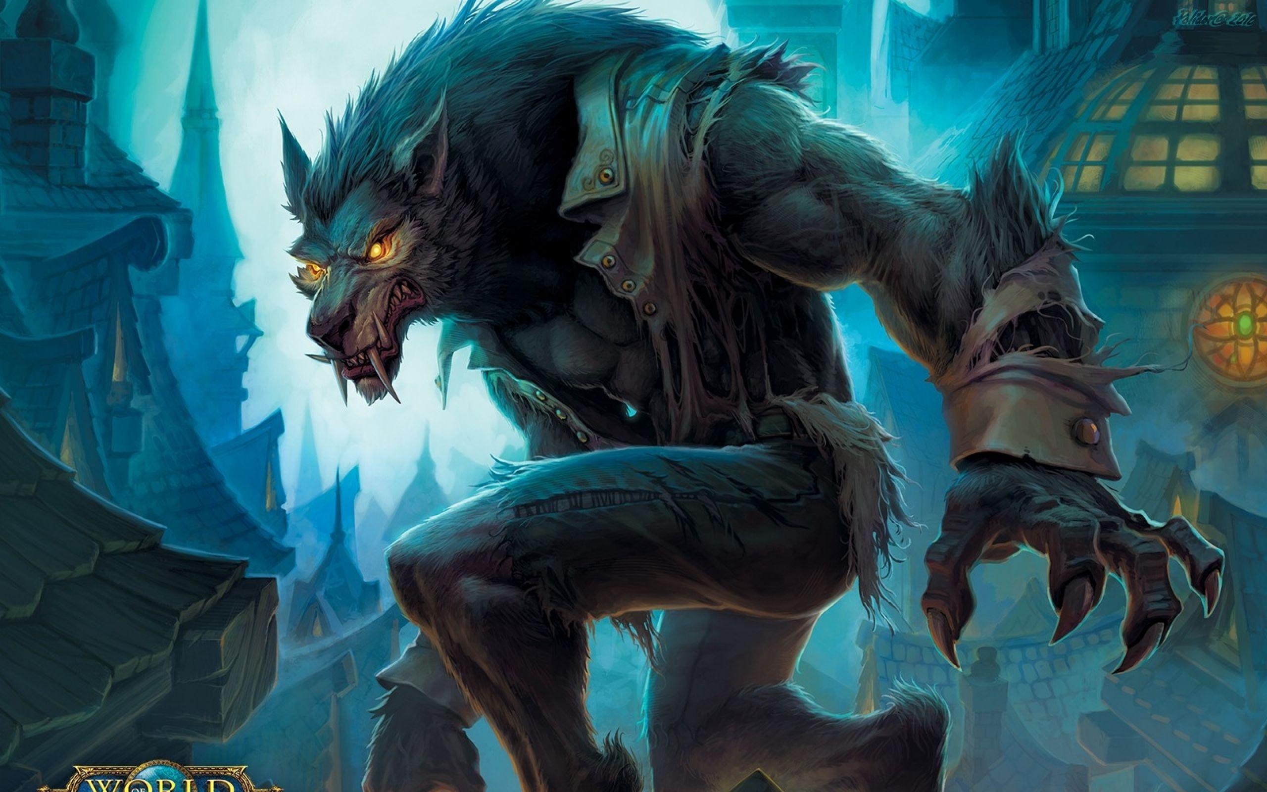 world of warcraft worgen wallpaper, Game Background