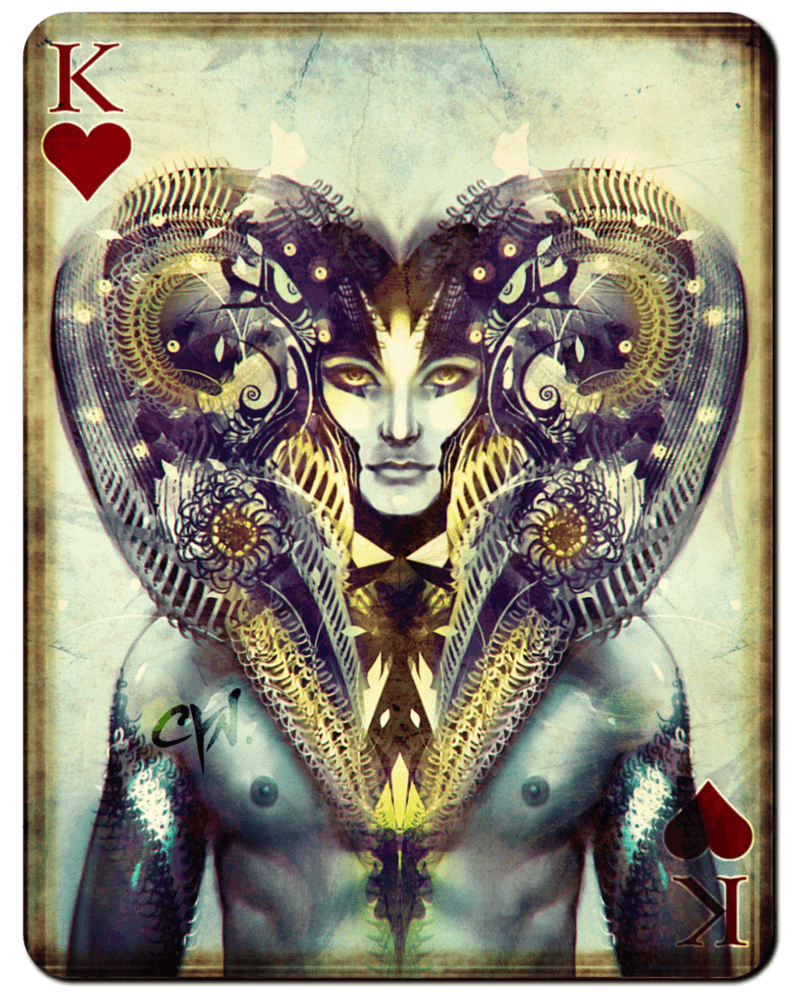 Playing Cards of Hearts