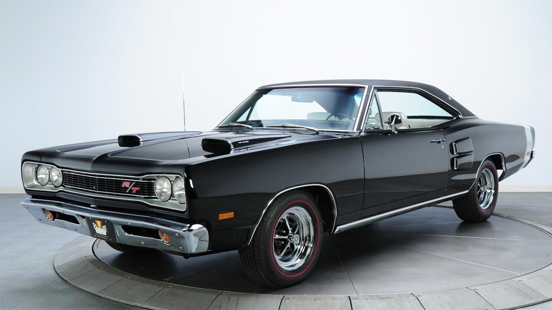 Black Muscle Cars Black Classic Muscle Car Wallpaper Wp6003203