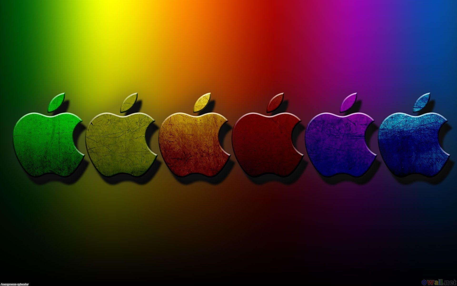 colorful apple wallpaper hd