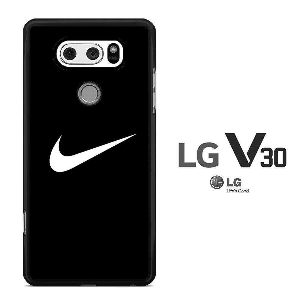 Nike Black Background LG V30 Case