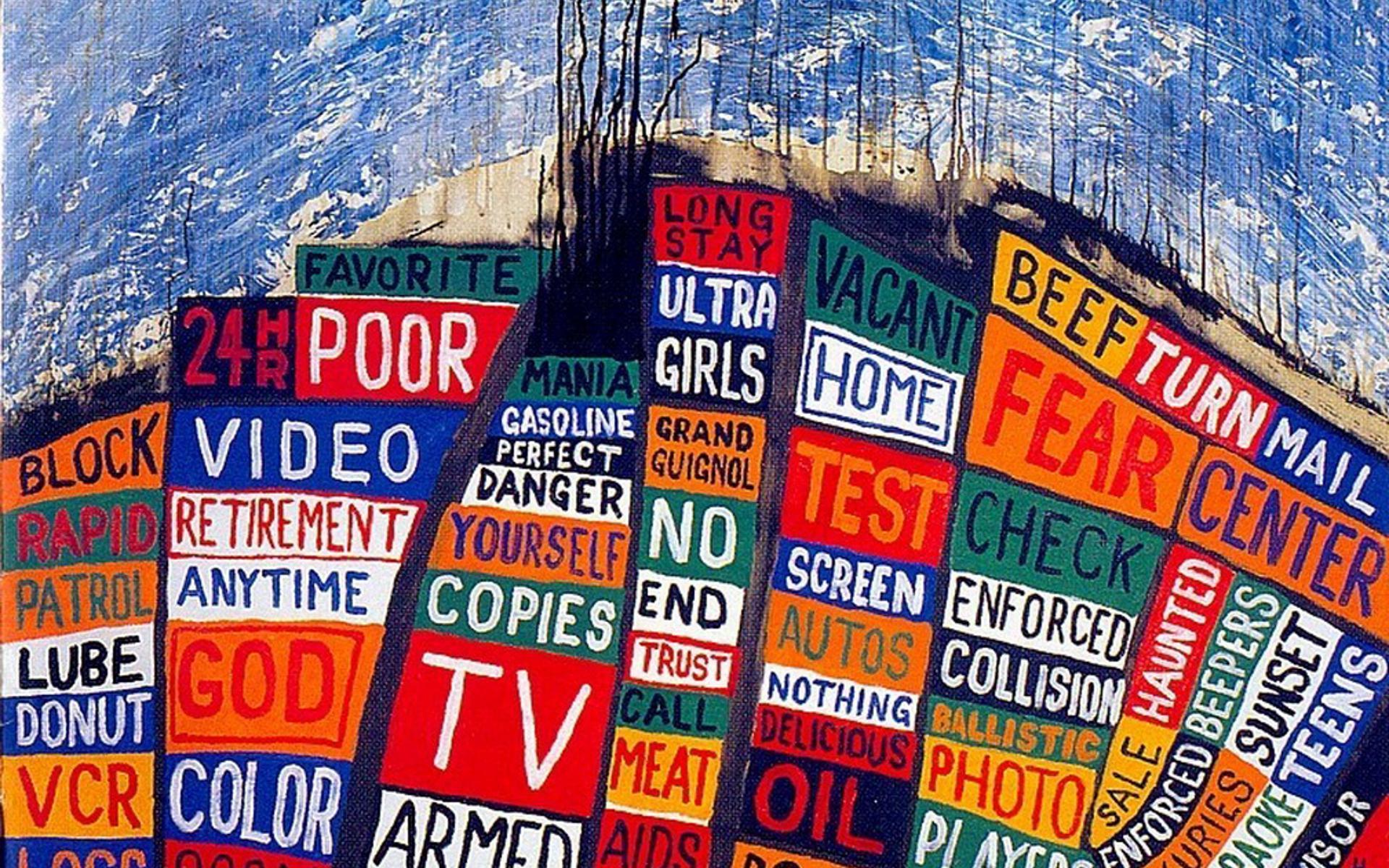 Radiohead Wallpaper by Jeroen Cuttings, GoldWallpaper