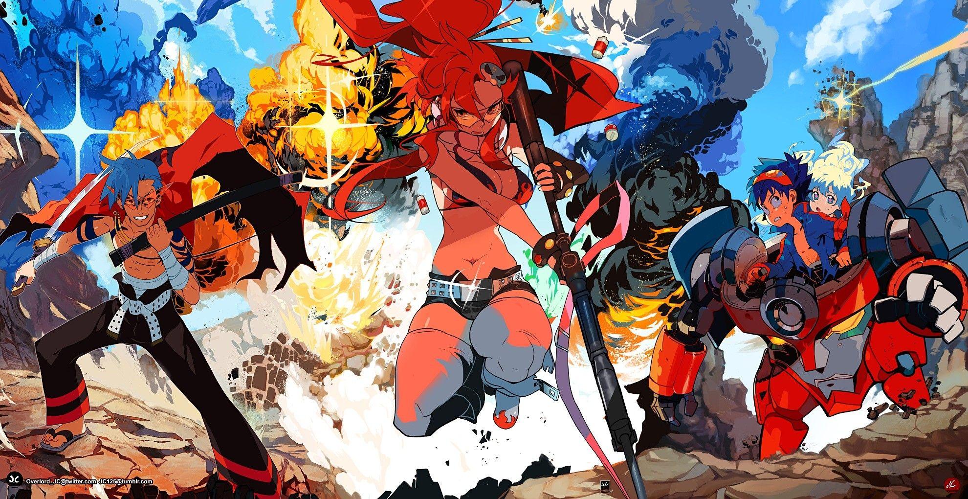 Tengen Toppa Gurren Lagann Wallpapers Kamina Wallpaper Cave