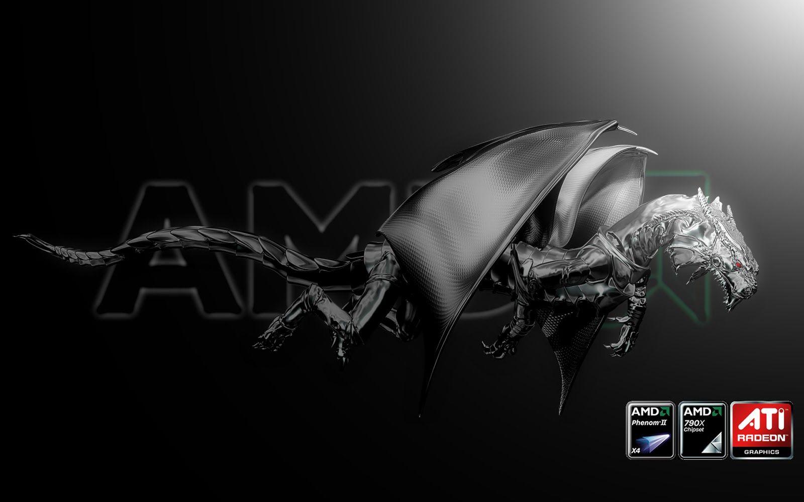 AMD Phenom II X4 Mystery Wallpaper