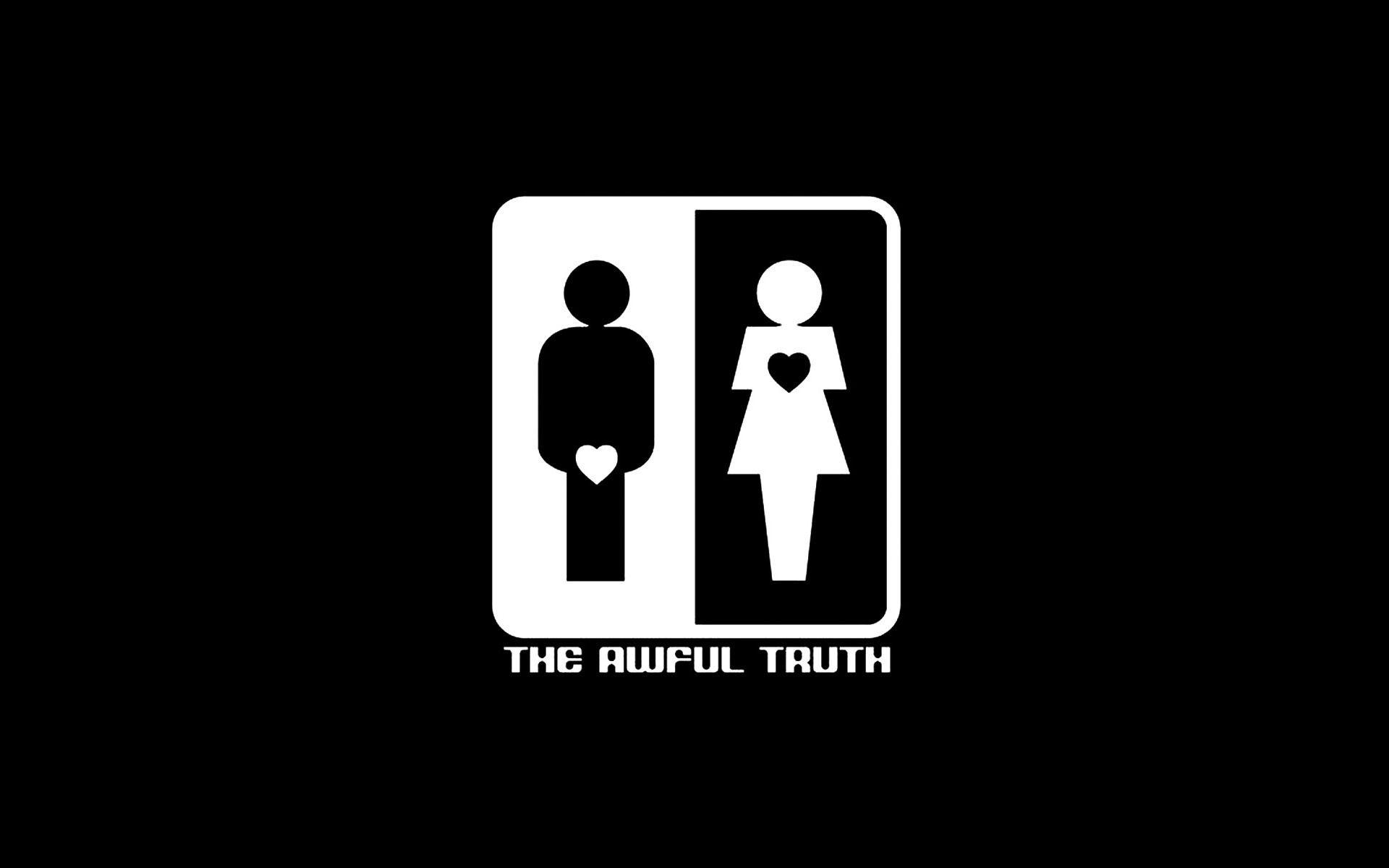 Black WhiteThe Awful Truth Funny Wallpaper Wallpaper