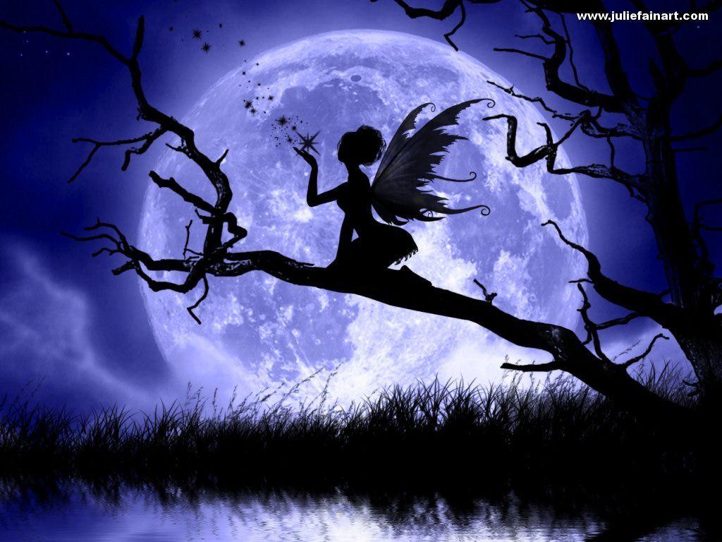 moon fairies wallpaper
