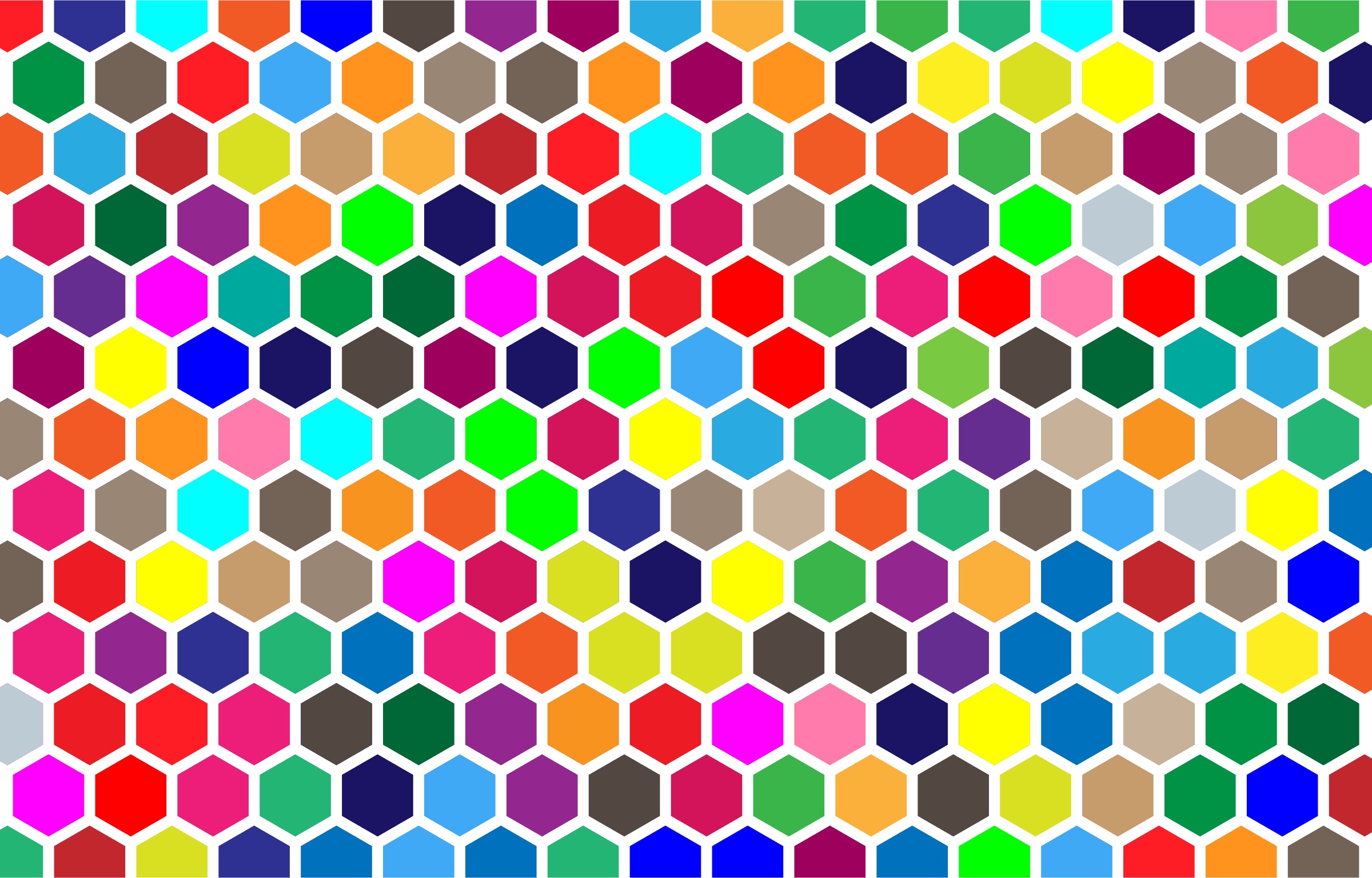 Colorful Hex Grid Pattern 2 Icon PNG PNG and Icon Downloads