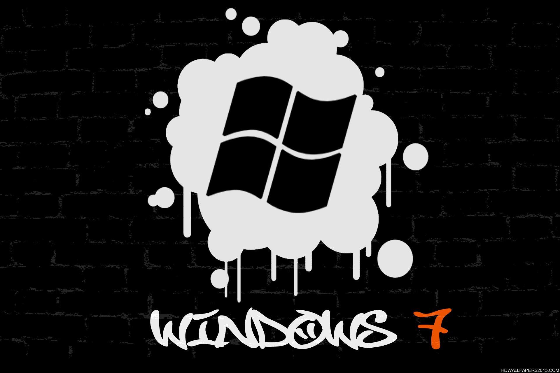 Windows 7 Graffiti Wallpaper. High Definition Wallpaper