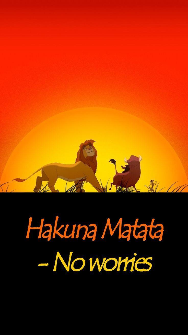 Lion King Hakuna Matata Wallpapers Wallpaper Cave