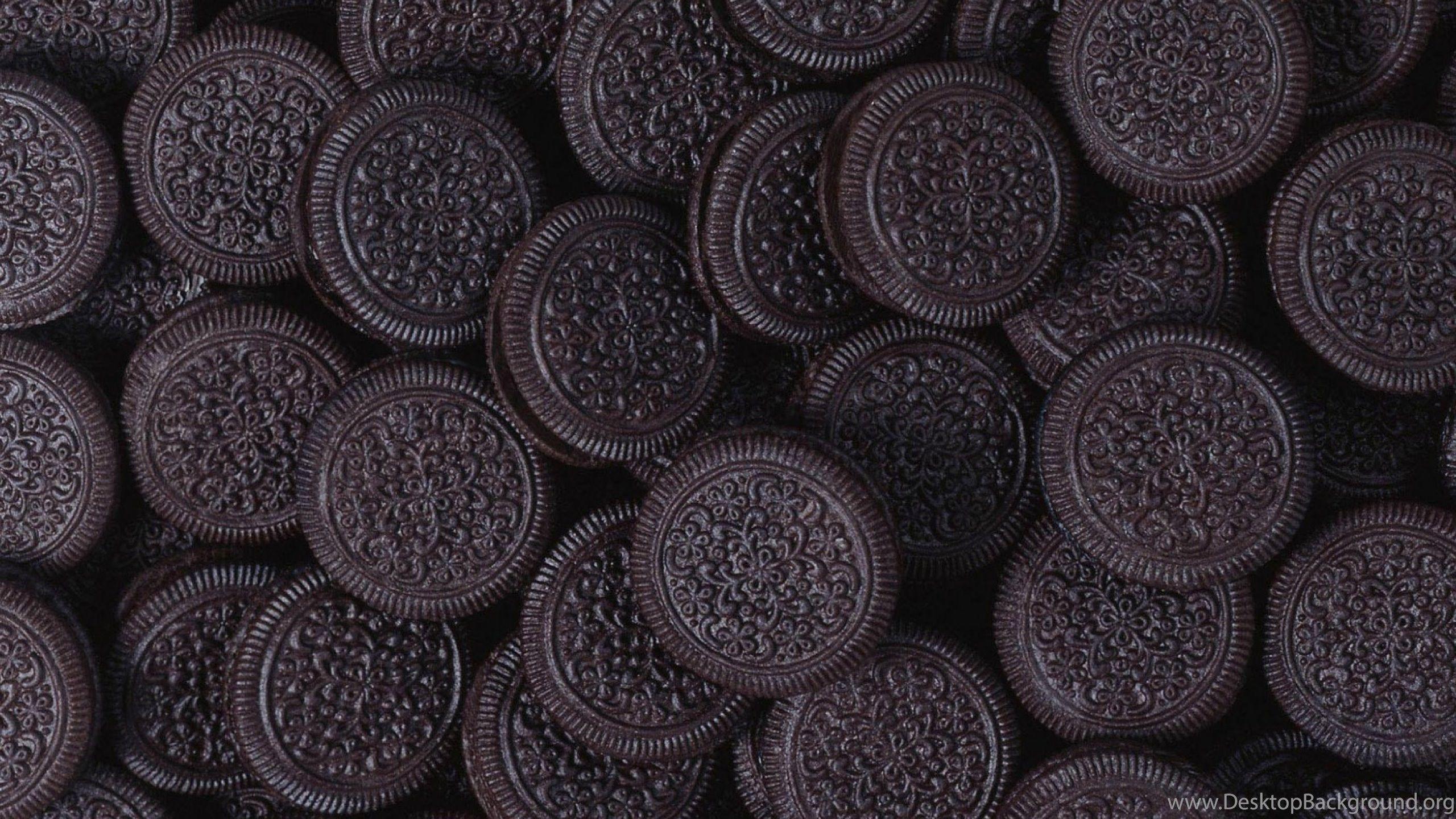 Download Wallpaper 2560x1440 Oreo, Cookies, Pastries, Dessert Mac