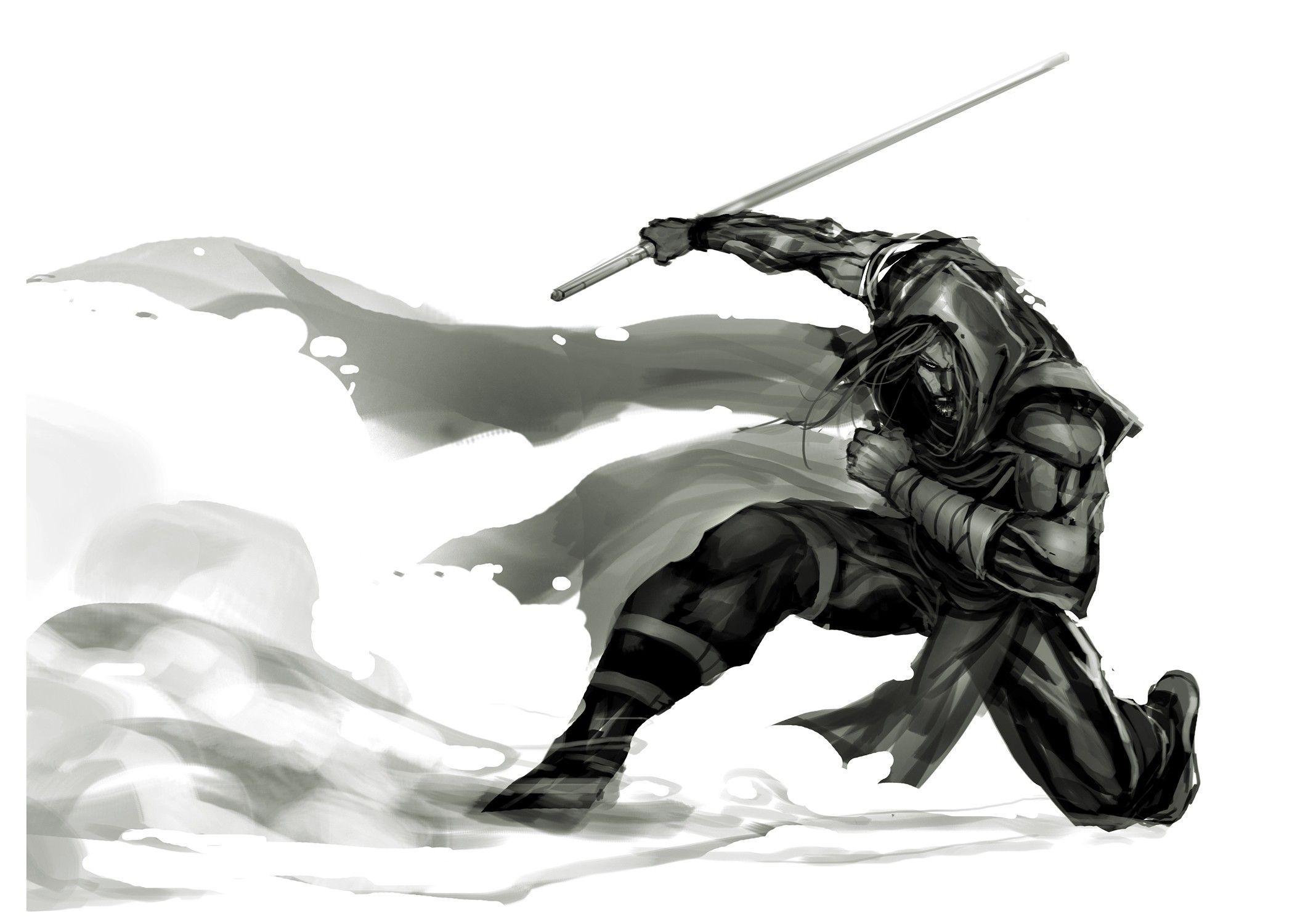 Akain Karna. Samurai, Characters and Ninjas