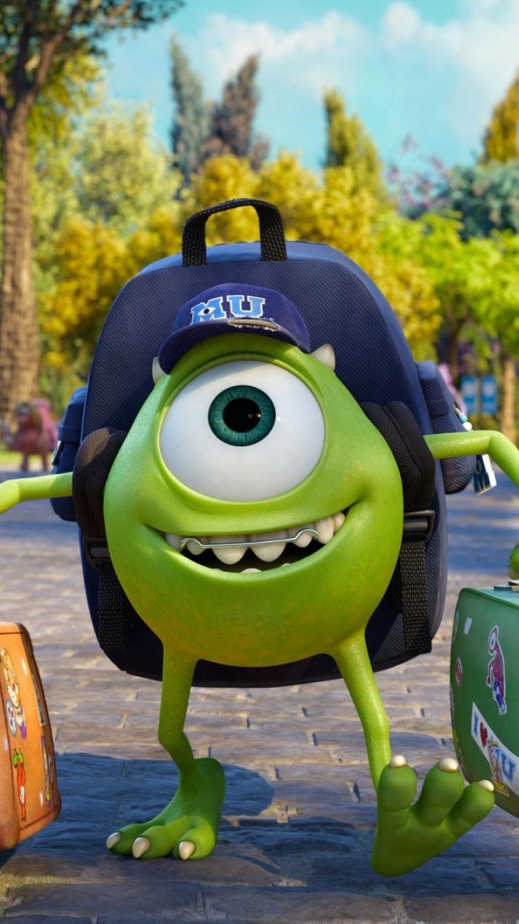 Mike wazowski monsters university movies wallpaper