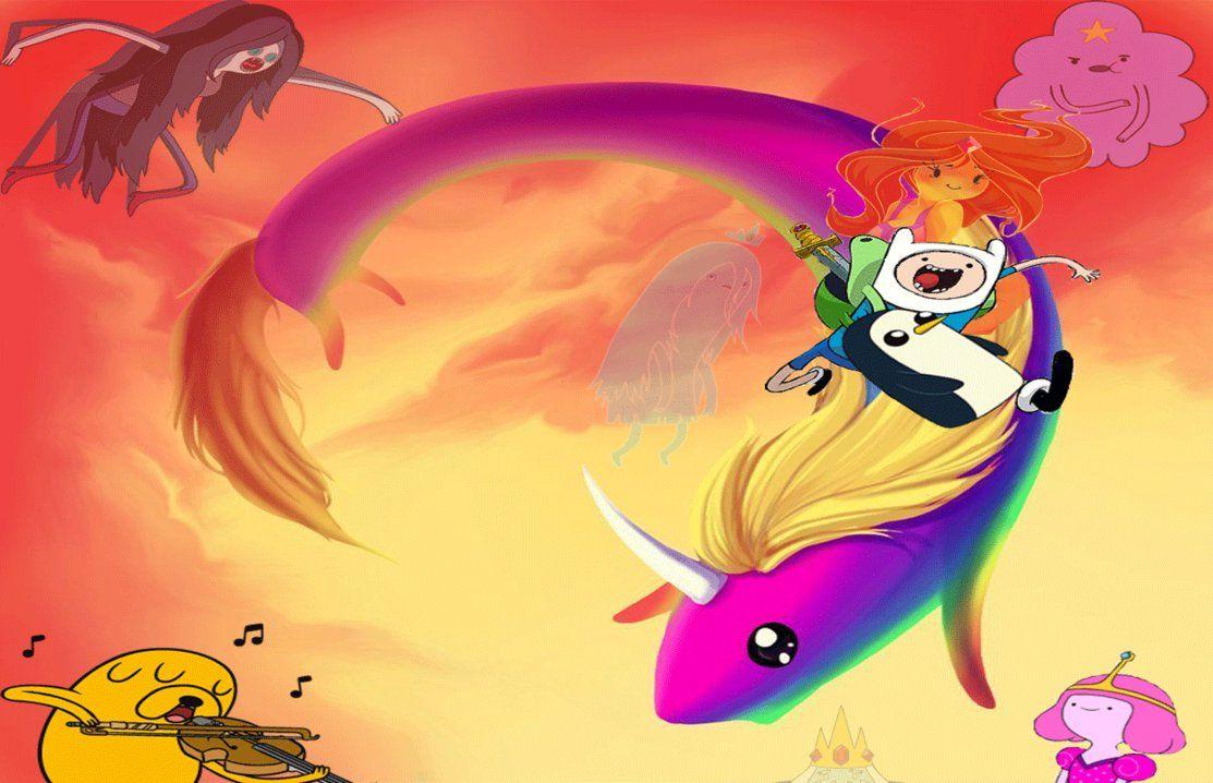 Adventure Time with Finn and Jake wallpaper