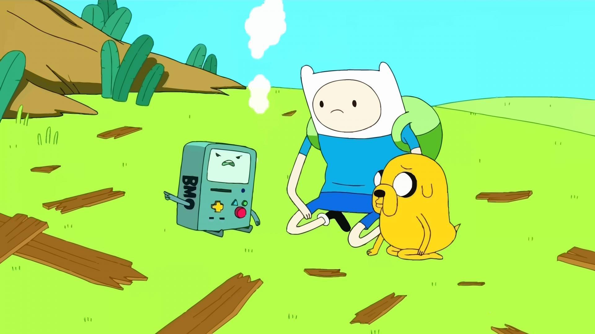 Adventure time with finn and jake wallpapers.