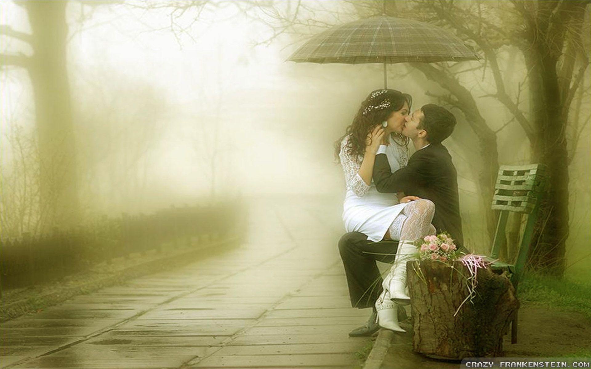 Couple In Rain Wallpapers Wallpaper Cave