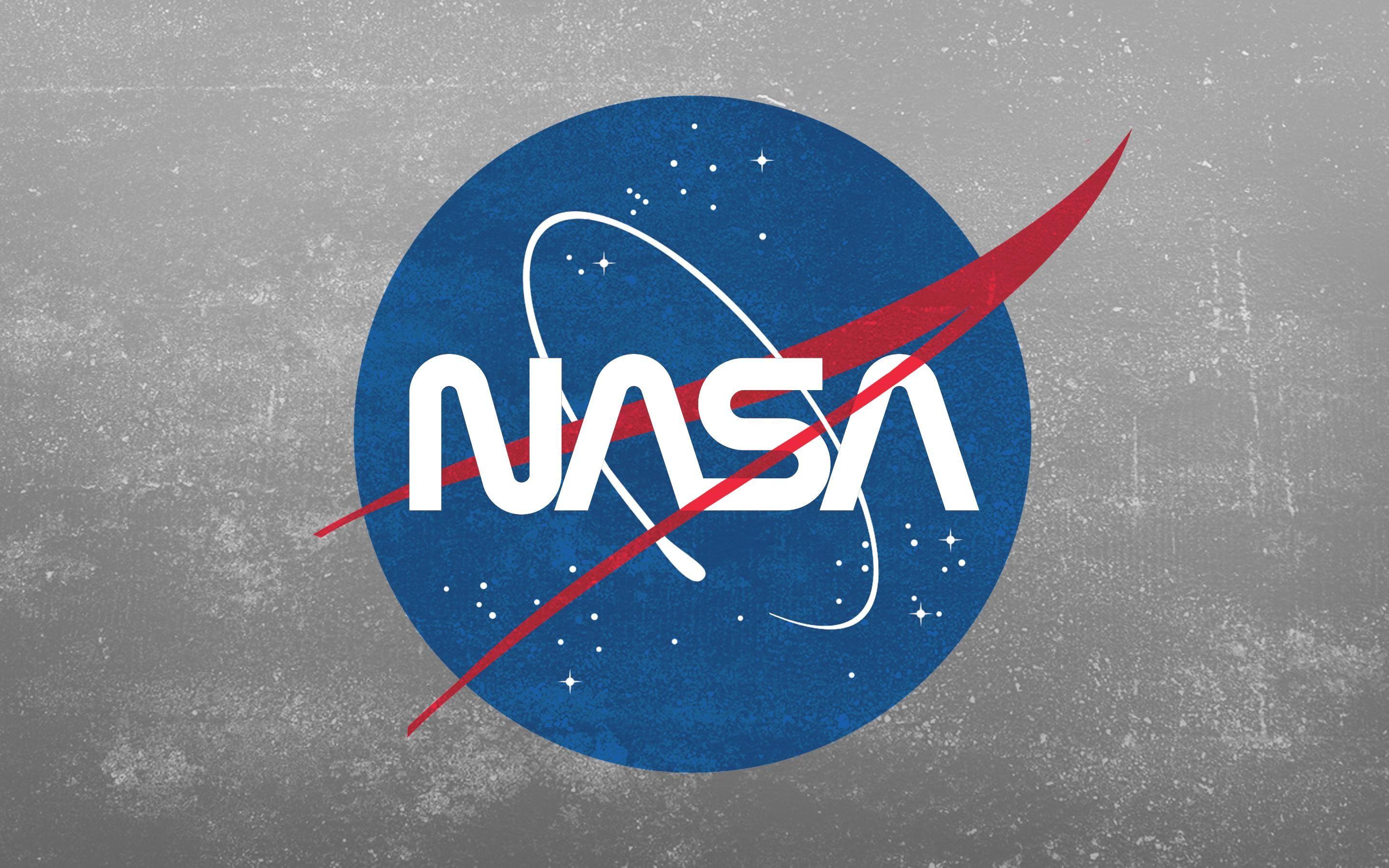 Grunge NASA Worm Logo Wallpaper [2880x1800]. wallpaper