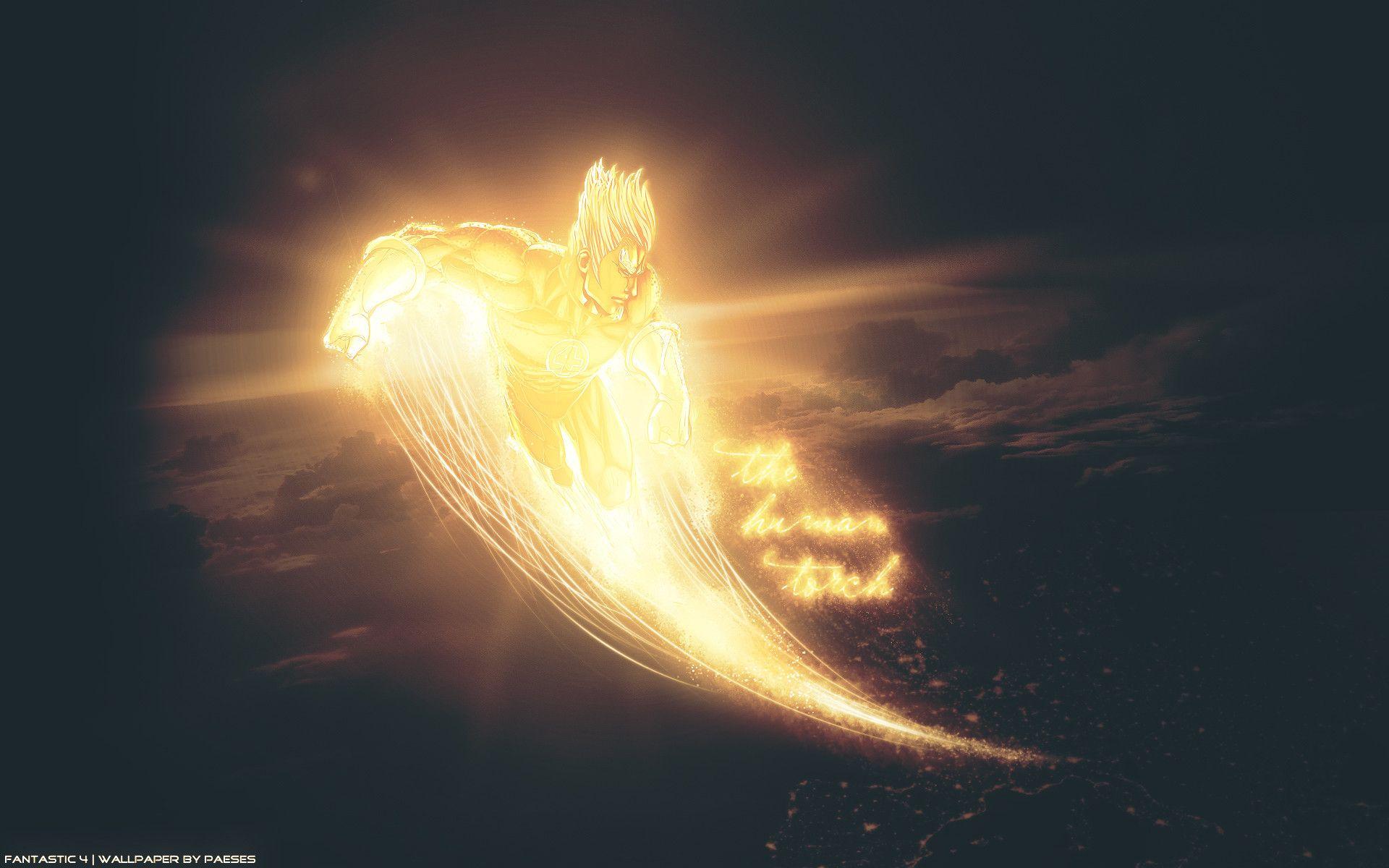 Human Torch Wallpaper