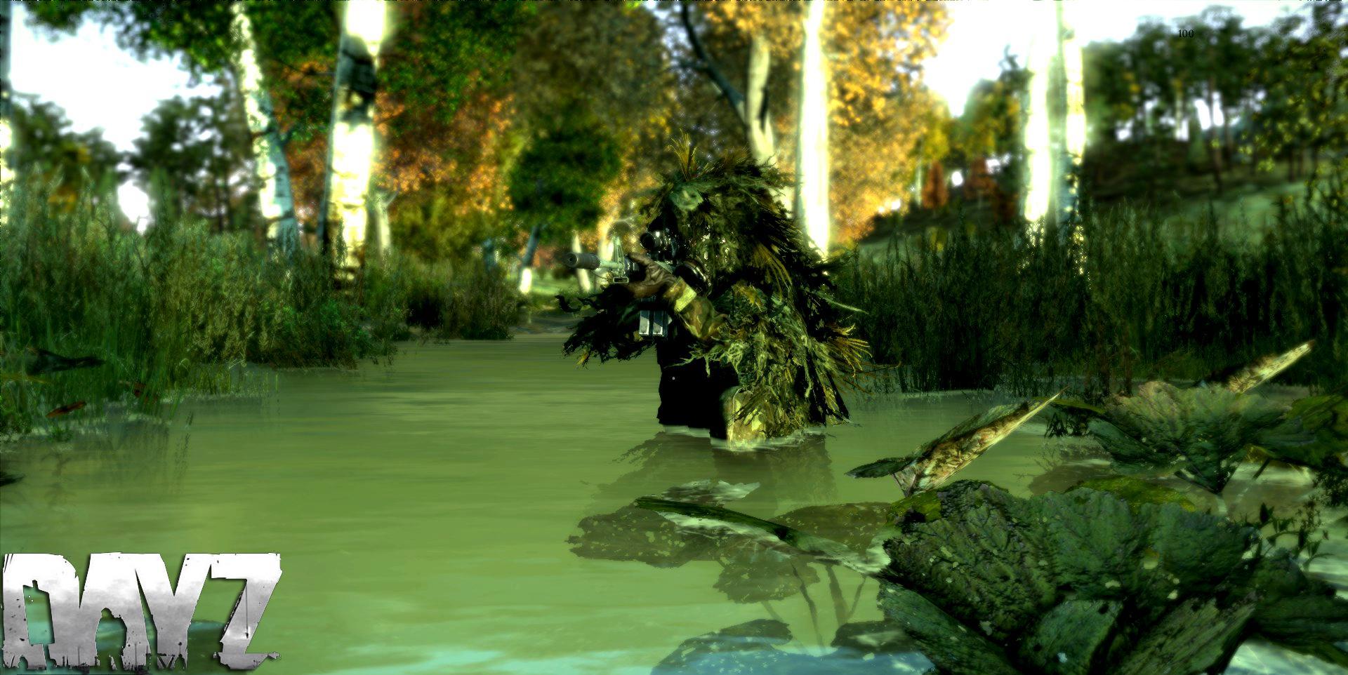 Swamp Ghillie Wallpaper
