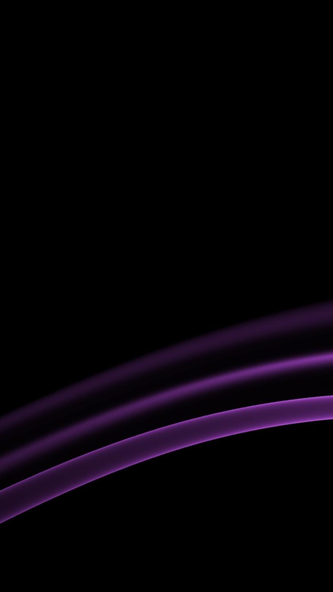 ScreenHeaven: Black black background purple smoke desktop and mobile