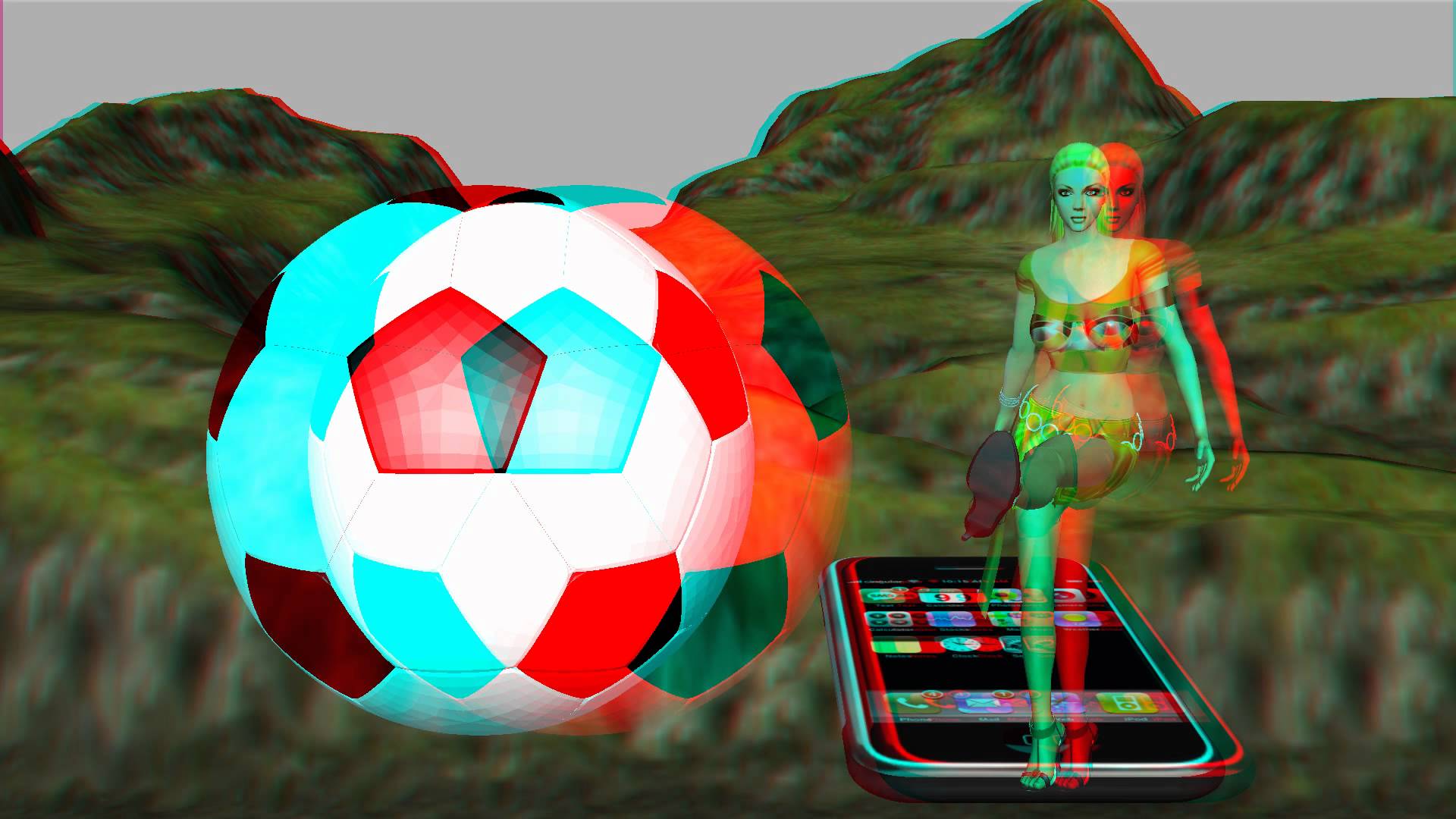 Best Anaglyph 3d Wallpapers Wallpaper Cave 